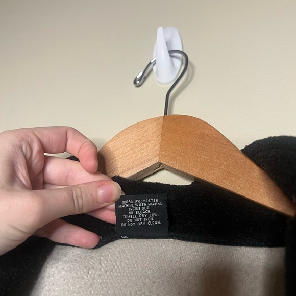 Vintage Made In USA Olympic Ring USA Zip Up Fleece Jacket Men’s Large - Picture 7 of 10